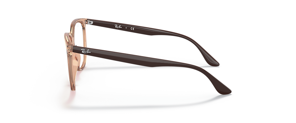 Ray-Ban RB4378V Optics Transparent Brown Frames