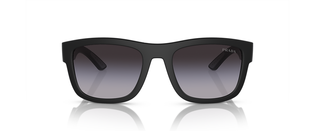 Prada Linea Rossa PS 01ZSF Matte Black Sunglasses