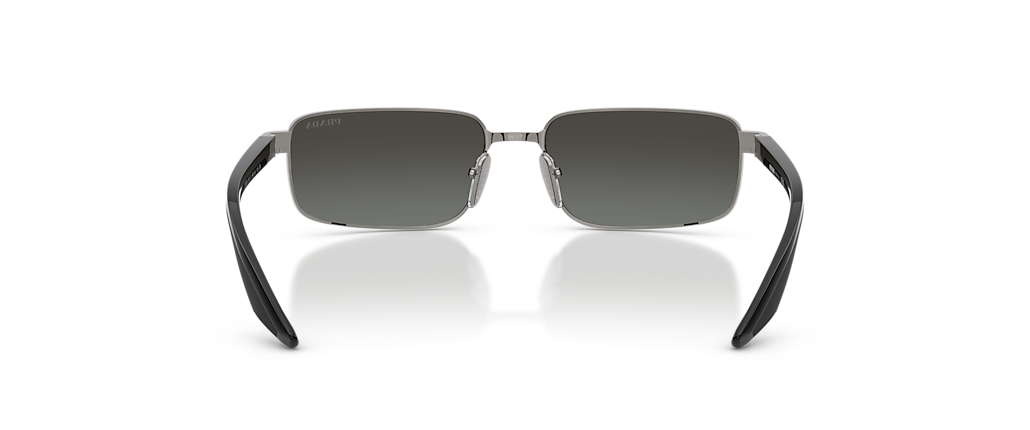 Prada Linea Rossa PS B54S Metal Grey Sunglasses
