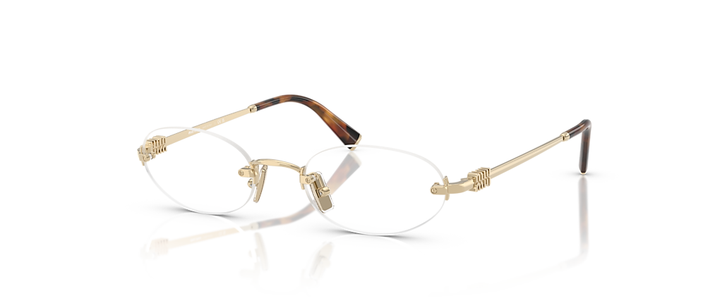 Miu Miu MU 53WV Pale Gold Frames