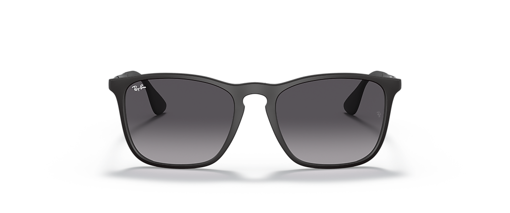 Ray-Ban RB4187F Chris Rubber Black Sunglasses