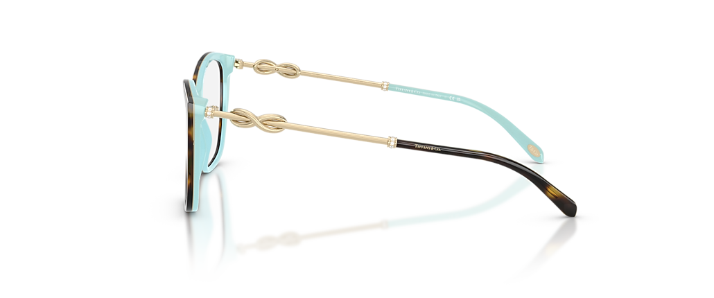Tiffany & Co. TF2160B Havana On Tiffany Blue Frames