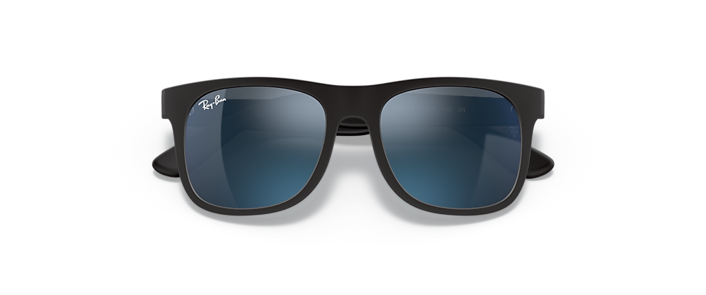 Ray-Ban RB9069S Justin Kids Rubber Black Sunglasses