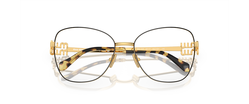 Miu Miu MU 50XV Black/Gold Frames