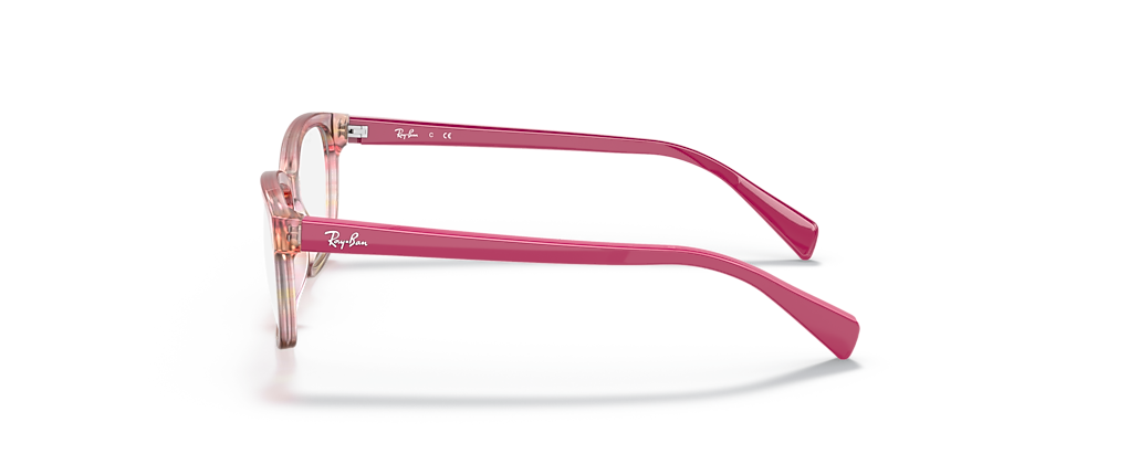 Ray-Ban RB1591 Optics Kids Striped Fuxia Frames
