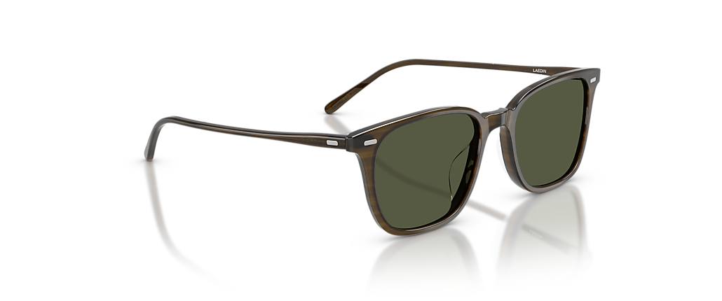 Oliver Peoples OV5614SU Laedin Olive wood Sunglasses