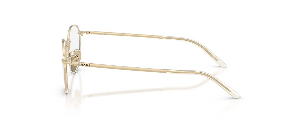Prada PR D57VD Pale Gold Frames