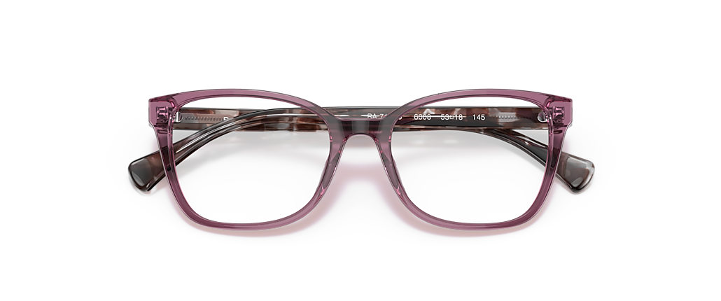 Ralph RA7137U Shiny Transparent Violet Frames