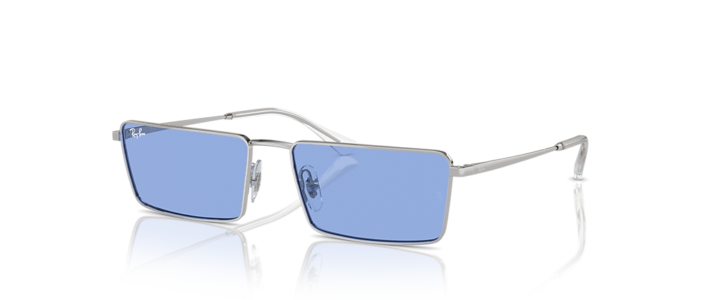 Ray-Ban RB3741 Emy Bio-Based Silver Sunglasses