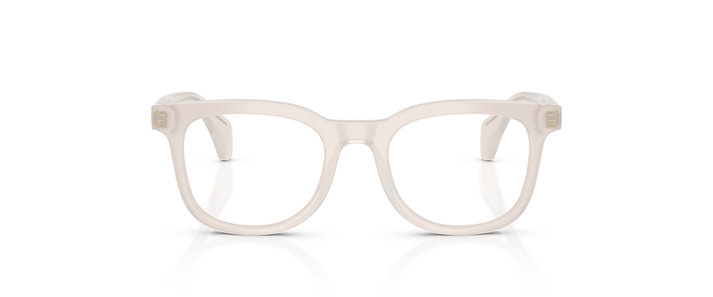 Moncler ME2023 Opal Shiny Milky Snow Frames