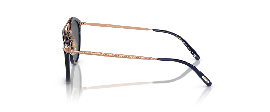 Oliver Peoples OV5349S Remick Denim-Brushed Rose Gold Sunglasses