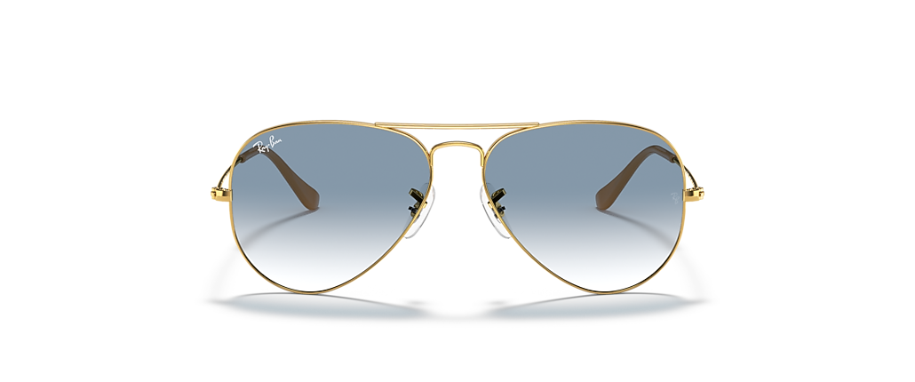 Ray-Ban RB3025 Aviator Gradient Arista Gold Sunglasses