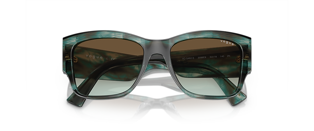 Vogue Eyewear VO5462S Green Havana Sunglasses