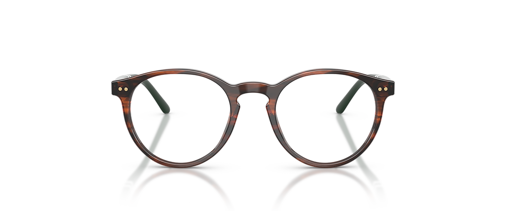 Polo Ralph Lauren PH2297 Shiny Striped Brown Frames