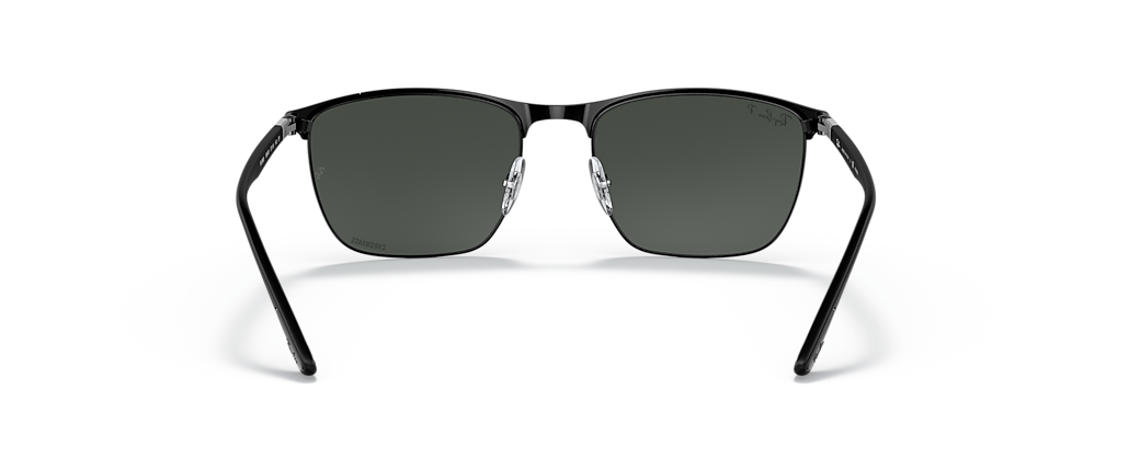 Ray-Ban RB3686 Polarized+ Lenses Black Sunglasses