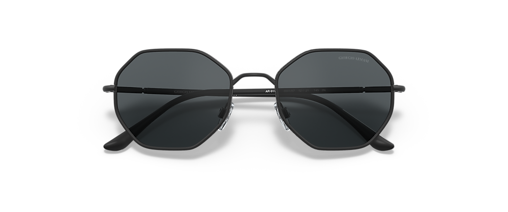 Giorgio Armani AR6112J Matte Black Sunglasses