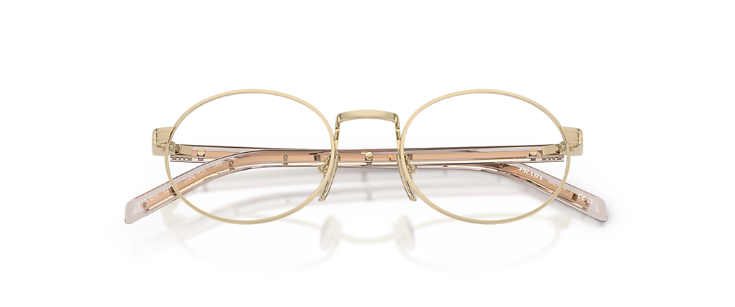 Prada PR B55V Pale Gold Frames