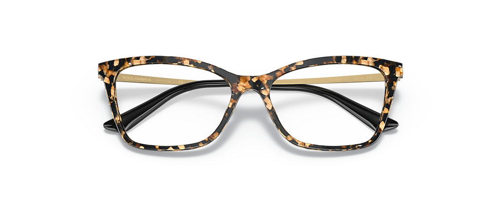 Dolce&Gabbana DG3347 Cube Black/Gold Frames