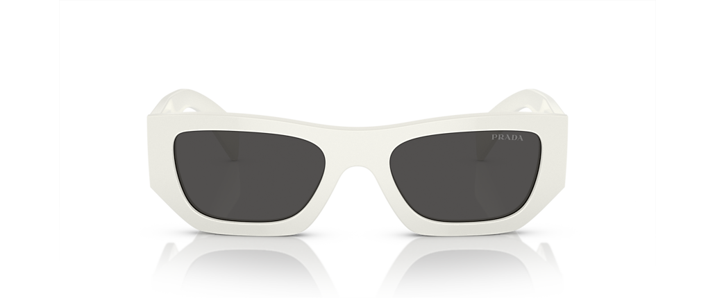Prada PR A01S White Sunglasses