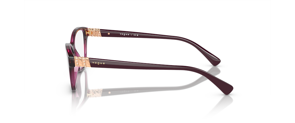 Vogue Eyewear VO5516B Transparent Cherry Frames