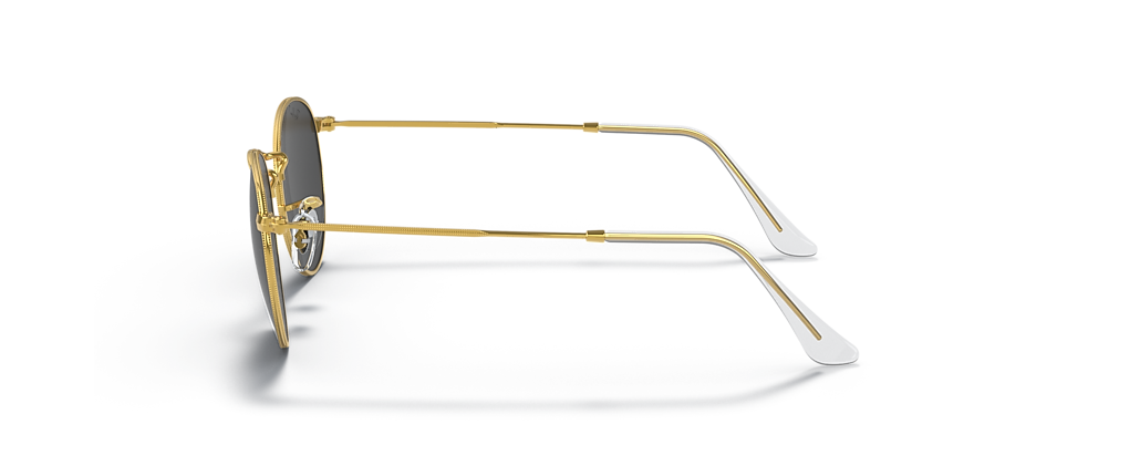 Ray-Ban RB3447 Round Metal Gold Sunglasses