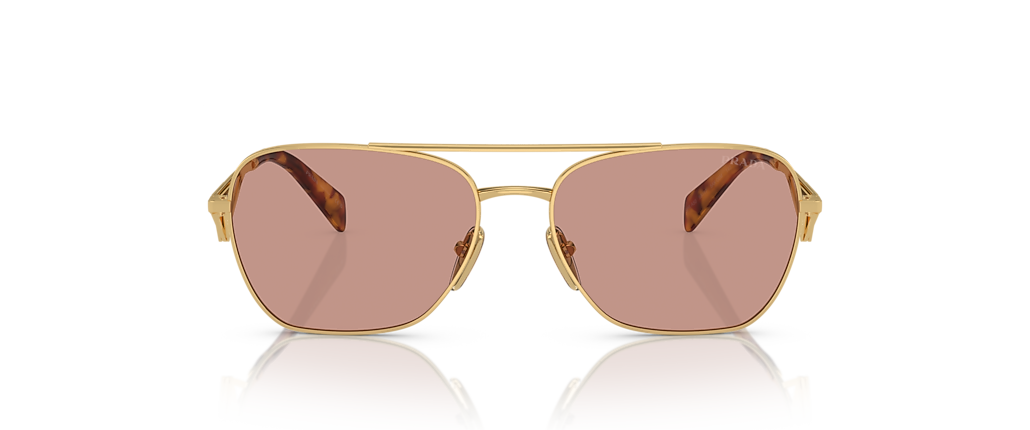 Prada PR A50S Gold Sunglasses