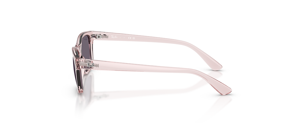 Ray-Ban RB9086S KIDS Transparent Pink Sunglasses