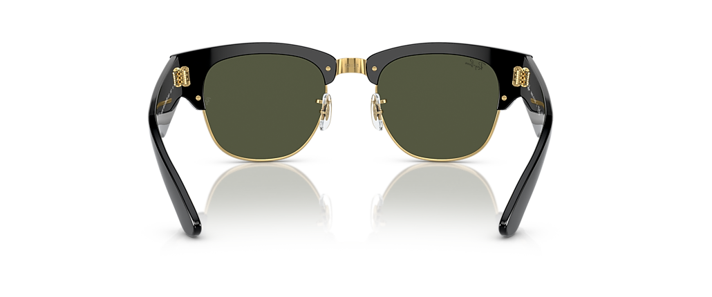 Ray-Ban RB0316S Mega Clubmaster Black On Gold Sunglasses