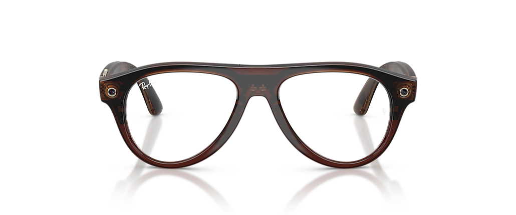 Ray-Ban Ray-Ban Meta (Gen 3) Aviator Transparent Umber Ray-Ban Meta Smart Glasses