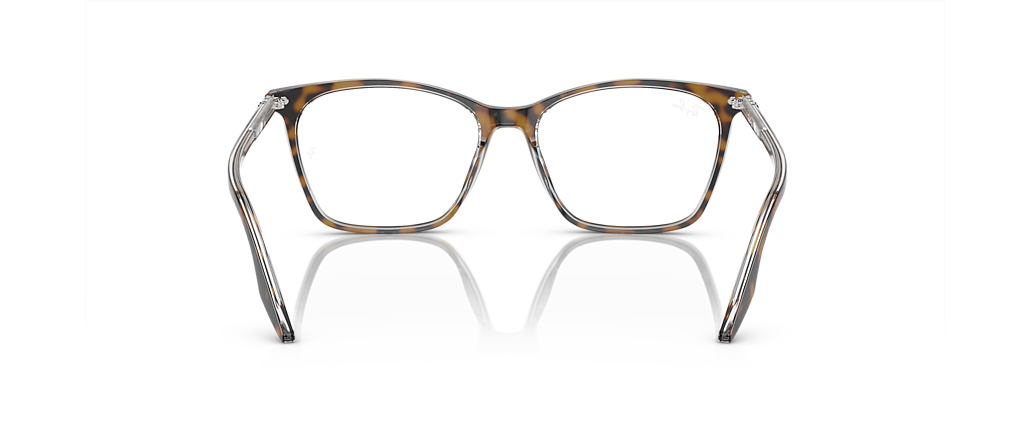Ray-Ban RB5422 Optics Havana On Transparent Frames