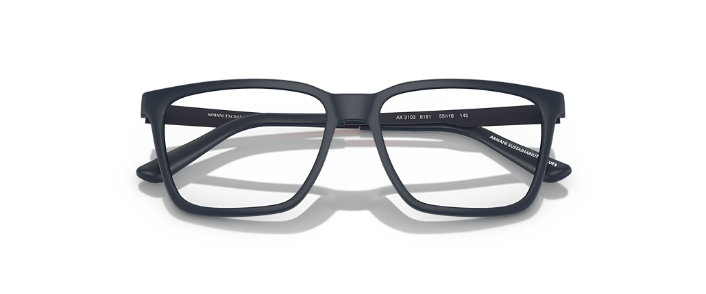Armani Exchange AX3103 Matte Blue Frames