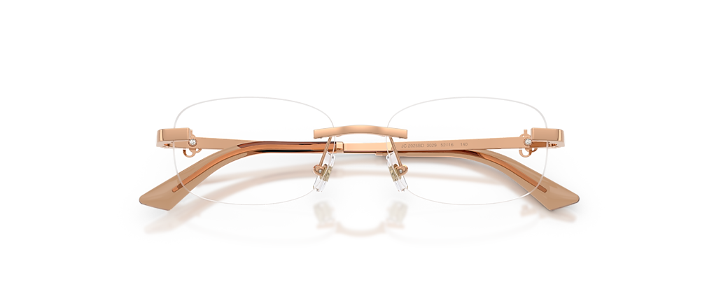 Jimmy Choo JC2025BD Rose Gold Frames