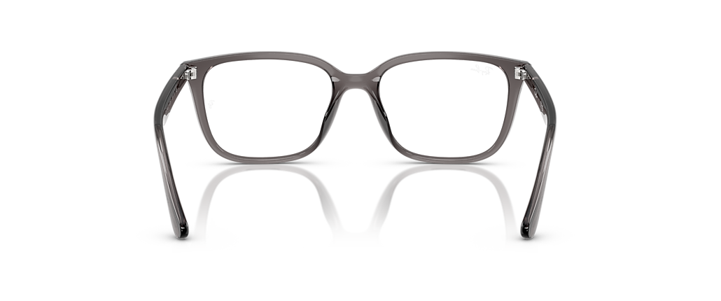 Ray-Ban RB7248D Optics Transparent Opal Grey Frames