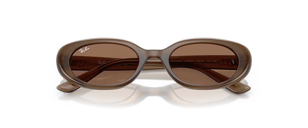 Ray-Ban RB4441D Bio-Based Opal Brown Sunglasses
