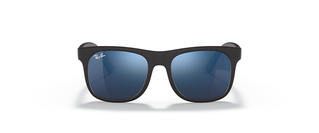 Ray-Ban RB9069S Justin Kids Rubber Black Sunglasses