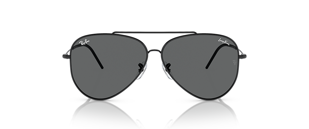 Ray-Ban RBR0101S Lenny Kravitz X Aviator Reverse Black Sunglasses