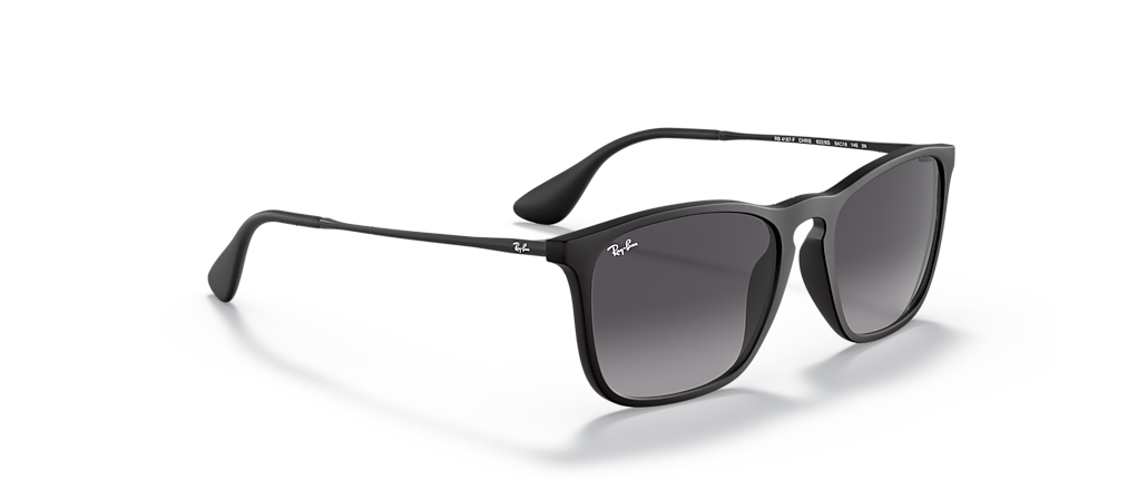 Ray-Ban RB4187F Chris Rubber Black Sunglasses