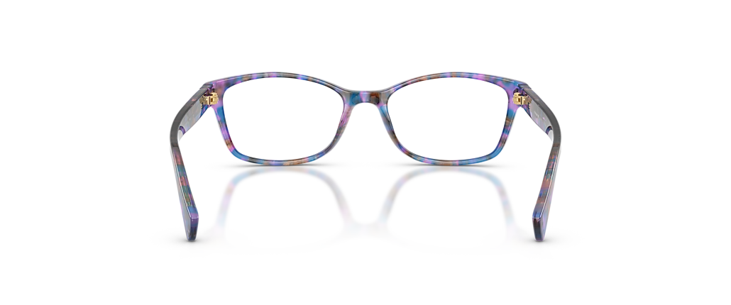Coach HC6065 Purple Confetti Tortoise Frames