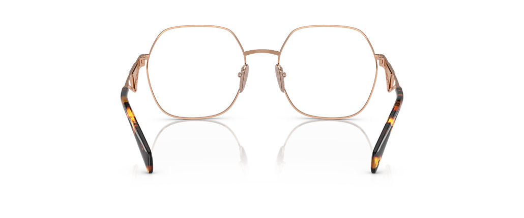 Prada PR 59ZV Pink Gold Frames
