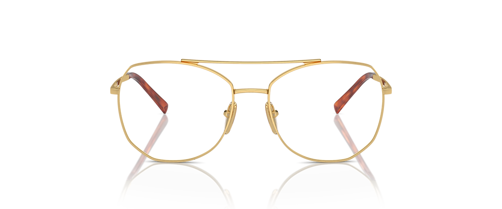 Prada PR A58V Gold Frames