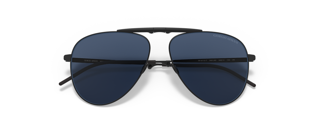 Giorgio Armani AR6113T Matte Black Sunglasses