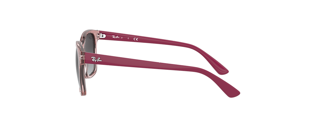 Ray-Ban RB9071S Kids Transparent Pink Sunglasses