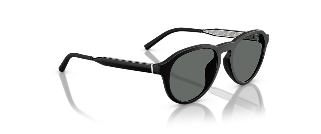Oliver Peoples OV5557SU R-8 Semi-Matte Black Sunglasses