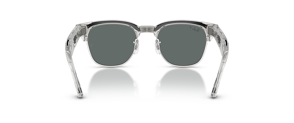 Ray-Ban Ray-Ban Meta Audio Clubmaster Transparent Iron Grey Ray-Ban Meta Smart Glasses