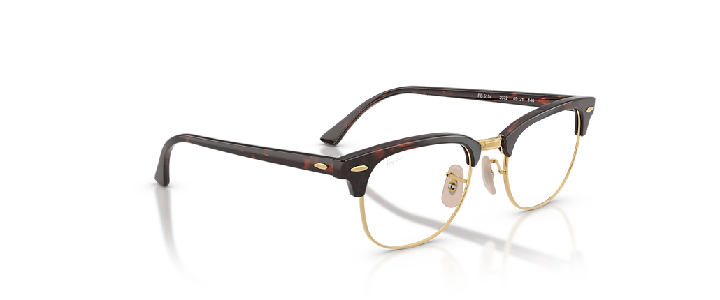 Ray-Ban RB5154 Clubmaster Optics Red Havana Frames