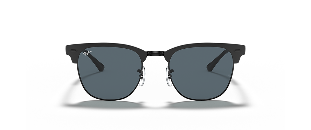 Ray-Ban RB3716 Clubmaster Metal Black Sunglasses