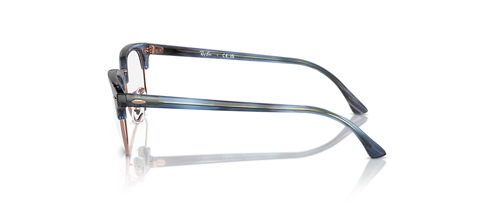 Ray-Ban RB5154 Clubmaster Optics Striped Blue Frames