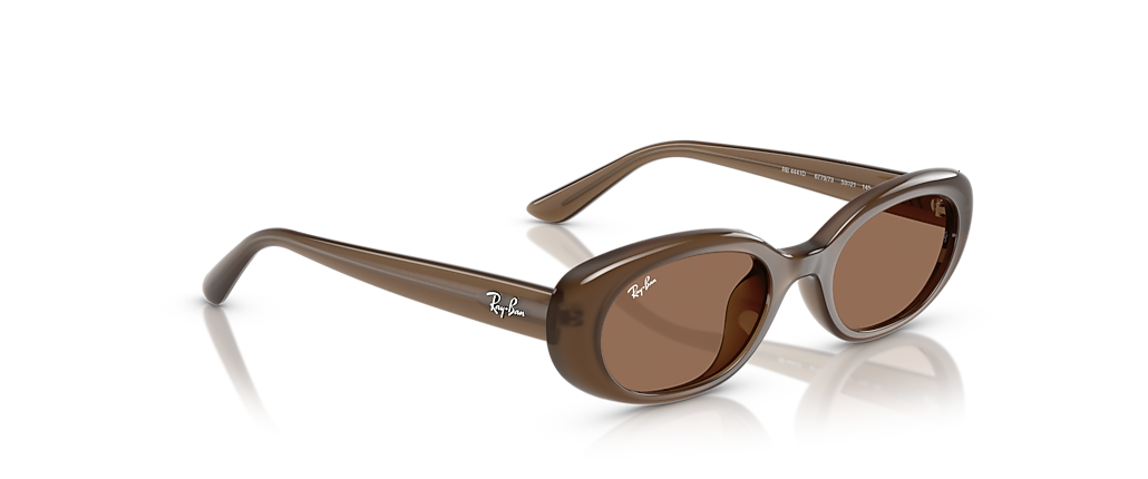 Ray-Ban RB4441D Bio-Based Opal Brown Sunglasses