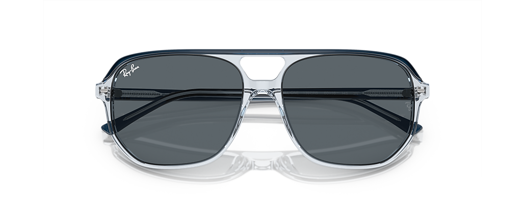 Ray-Ban RB2205 Bill One Blue On Transparent Blue Sunglasses