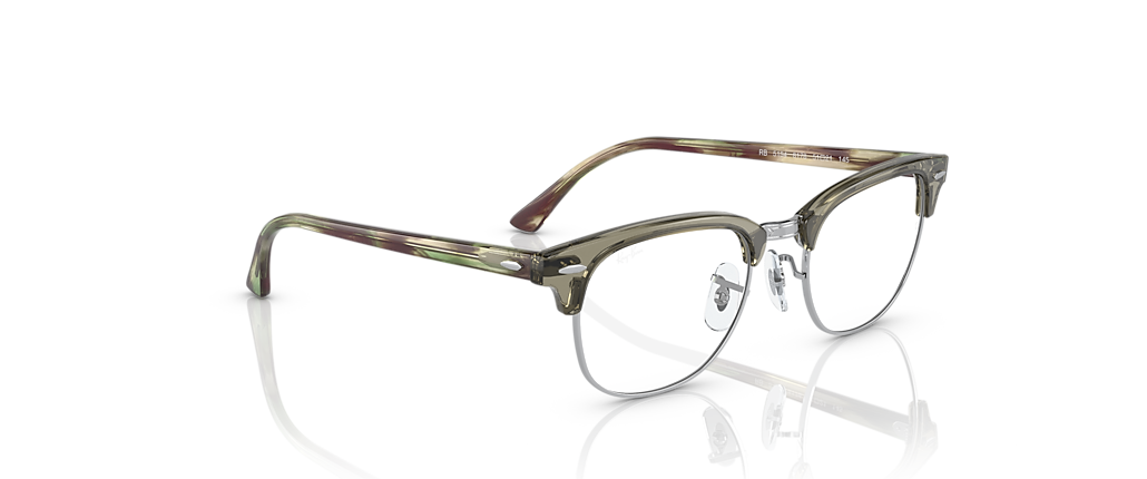 Ray-Ban RB5154 Clubmaster Transparent Green Frames